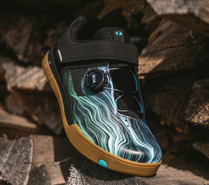 Shoes: Crankbrothers Mallet Boa Blue Swirl