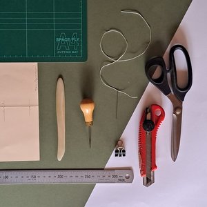 Products: Bookbinding at Te Uru: Sewn Book (3 hours) Aug 30th - The Binding Studio Artisan Bookbinder