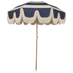 Living: Summer Parasol Outdoor Umbrella | Ocean Stripe