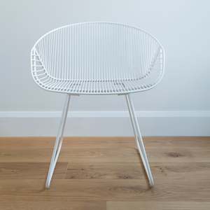 Living: Portobello Chair | White