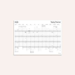 Stationary: 2026 Yearly Wall Planner | A2