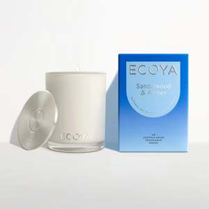 Ecoya: Madison Jar | Sandalwood & Amber