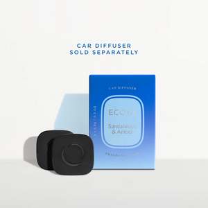 Ecoya: Car Diffuser Fragrance Pods | Sandalwood & Amber