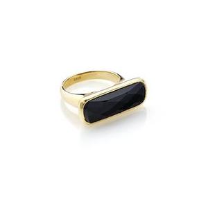 Talisman: Grace Ring | Black Onyx & Gold