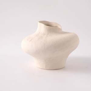 Vases: Teana Vase | Ivory