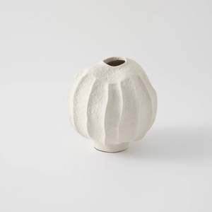 Vases: Muri Vase | Small | Ivory