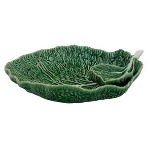 Serveware: Cabbage Leaf with Bowl | Large