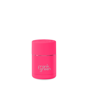 8oz/230ml Ceramic Reusable Cup | Neon Pink