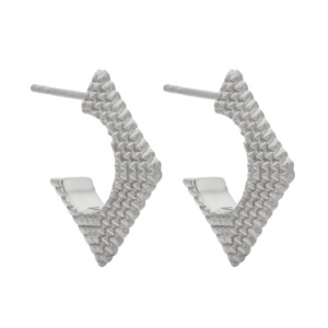 Cusco Hoops | Sterling Silver