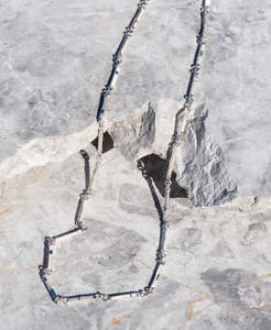 Silver Necklaces: Ameena Chain 50cm | Silver