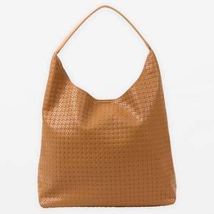 Astra Weave Tote | Caramel