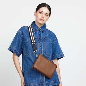 Saben Mirage: Feature Strap | Black, White & Tan