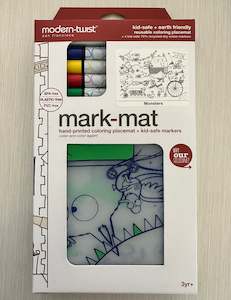 Silicone Colouring Mat: MODERN TWIST | MARK MATS