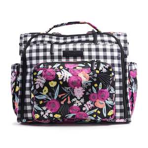 JUJUBE | BFF CONVERTIBLE BACKPACK | GINGHAM BLOOM