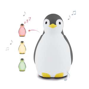 Zazu European Sleep Solutions: ZAZU | PAM THE PENGUIN | SLEEPTRAINER, NIGHTLIGHT & WIRELESS SPEAKER