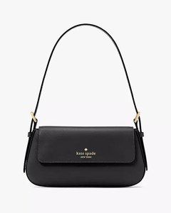Brands: Madison Saffiano Leather Small Flap Shoulder Bag