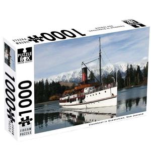 The Royal Collection Queens Birthday 2022 Sale: Premium Cut: Steamboat in Queenstown Puzzle (1000pc Jigsaw)