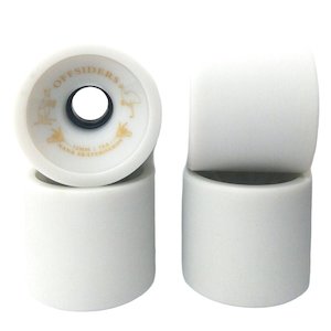 NANA Skateboard Wheels 72mm Offsiders White