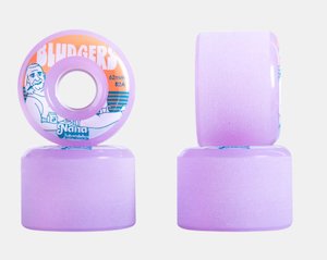 Nana Skateboard Wheels Bludgers 69mm 82a Lavender Rinse
