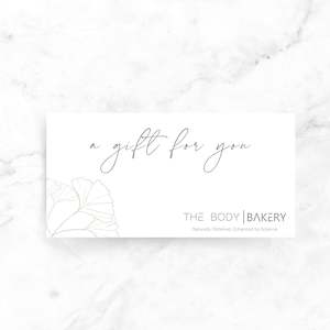 All: THE BODY BAKERY Gift Card