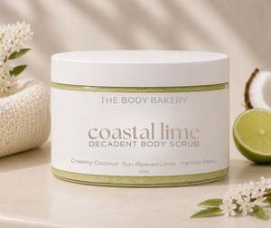 Body Scrubs: Coastal Lime │ Decadent Body Scrub