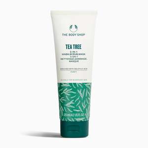 Cleansers Toners: Tea Tree 3-in-1 Wash, Scrub & Mask 125ml