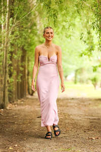 Midi: True Star Strapless Dress