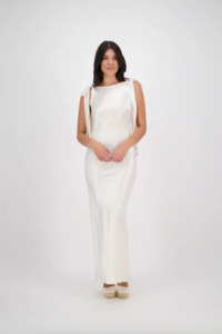 Wilmer Dress in Pearl