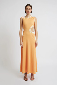 Ex Rentals: Skewed Neck Multi Bind Dress For Sale