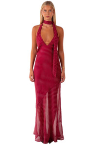Jasmine Maxi in Wine