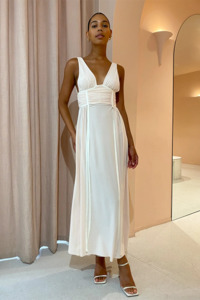 Ex Rentals: Gwen Maxi in Cream For Sale