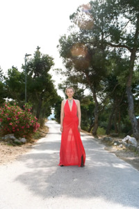 Ball Season: Xanthi V Neck Maxi Dress