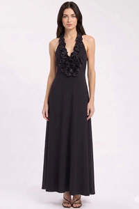 21st: Ruffle Halter Dress