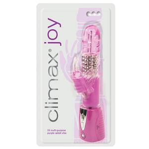 Climax Joy 3x Multi-Purpose Rabbit Vibe - Purple