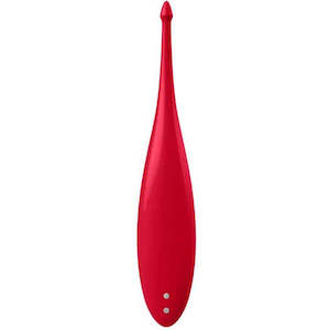 Vibrators: Satisfyer Twirling Fun Tip Vibrator - Red