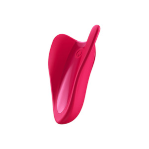 Satisfyer High Fly Finger Vibrator - Red