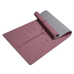 Extra Wide Long and Thick Pilates/Yoga Fitness Mat - Purple