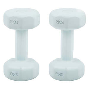 2 Blue Dumbbells Set - 2kg each
