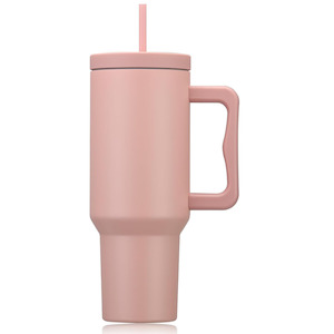 Sports Nutrition: 1200mL Tumbler with Handle - Pink