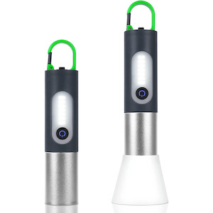 Rechargeable LED Flashlight and Camping Lantern Combo