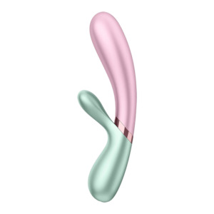 Satisfyer Hot Lover Vibrator - Mint/Pink