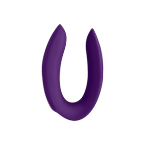 Luxury Adult: Satisfyer Double Plus Remote Partner Vibrator - Purple