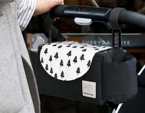 Out About: Universal Stroller Nappy Bag Organizer with Cup Holder