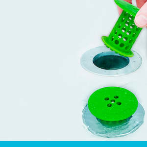 2pk Tub Drain Protector/Strainer