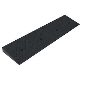 Heavy Duty Rubber Curb Ramp - 100x30 cm