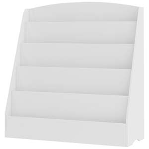 Food And Bulky Items: 5-Tier Kids Book Shelves - White