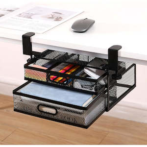 Dual Under Desk Sliding Drawer