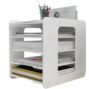 Desktop A4 Paper File Storage Organizer Holder