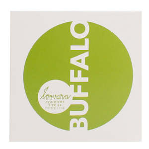 Loovara BUFFALO Condoms 12's - Size 64
