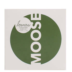 Sexual Health: Loovara MOOSE Condoms 12's - Size 69